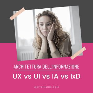 UX vs UI vs IA vs IxD blog