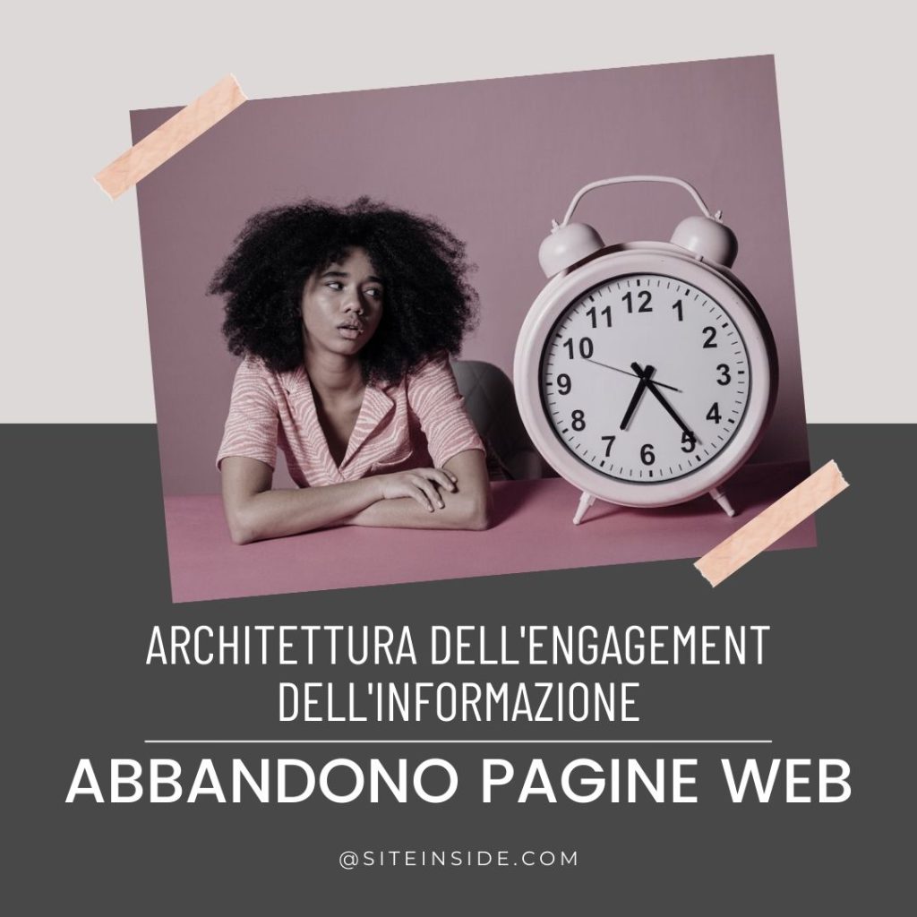 Abbandono delle pagine web