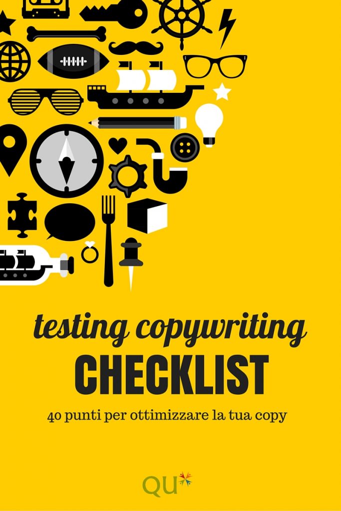 impara a testare il copywriting per ottenere engagement con una Checklist specifica