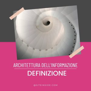 definizione architettura informazione 2