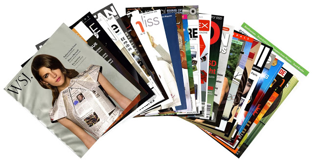 i magazine come spunto per i titoli