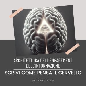 Lo sai che la piramide invertita ti permette di  scrivere come pensa il cervello?