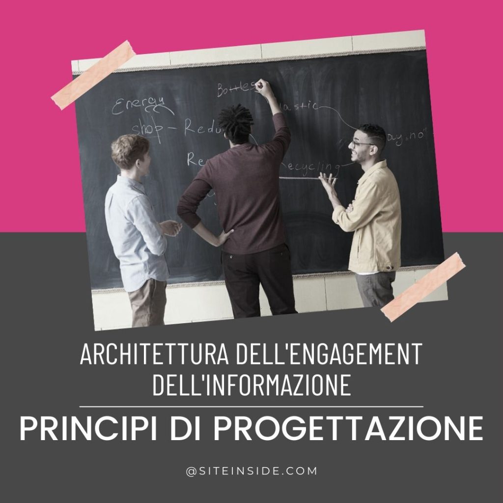 Principi di progettazione dell’engagement dell’informazione