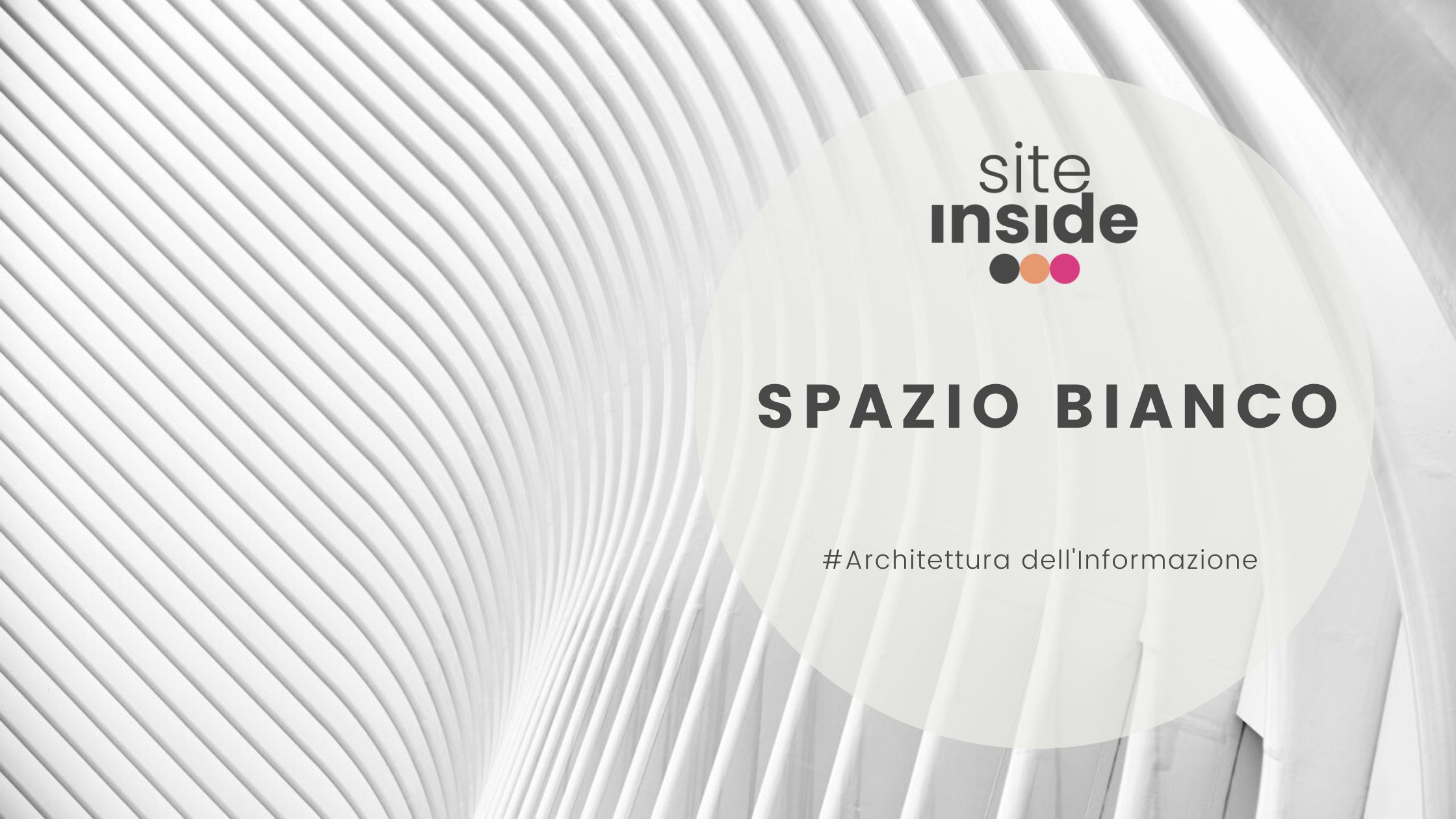 lo spazio nel design dei contenuti